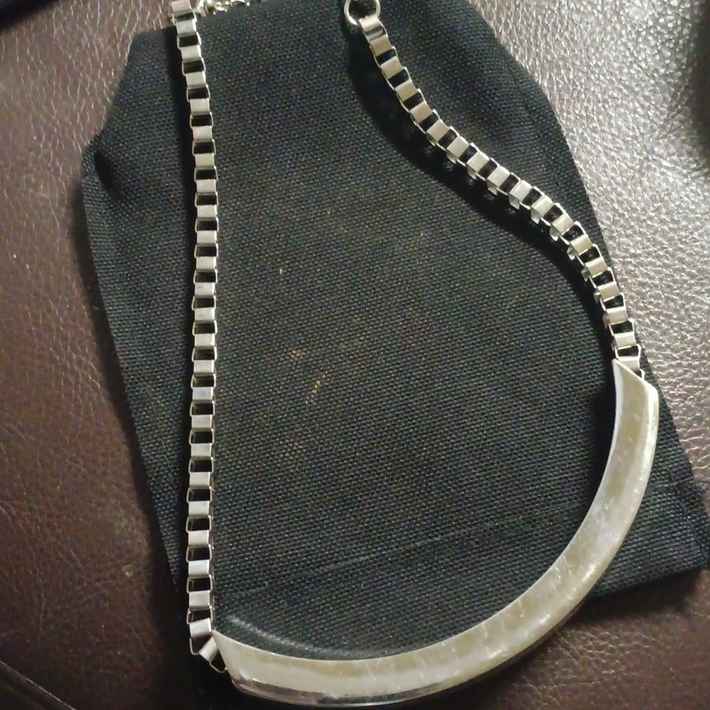 Silver necklace